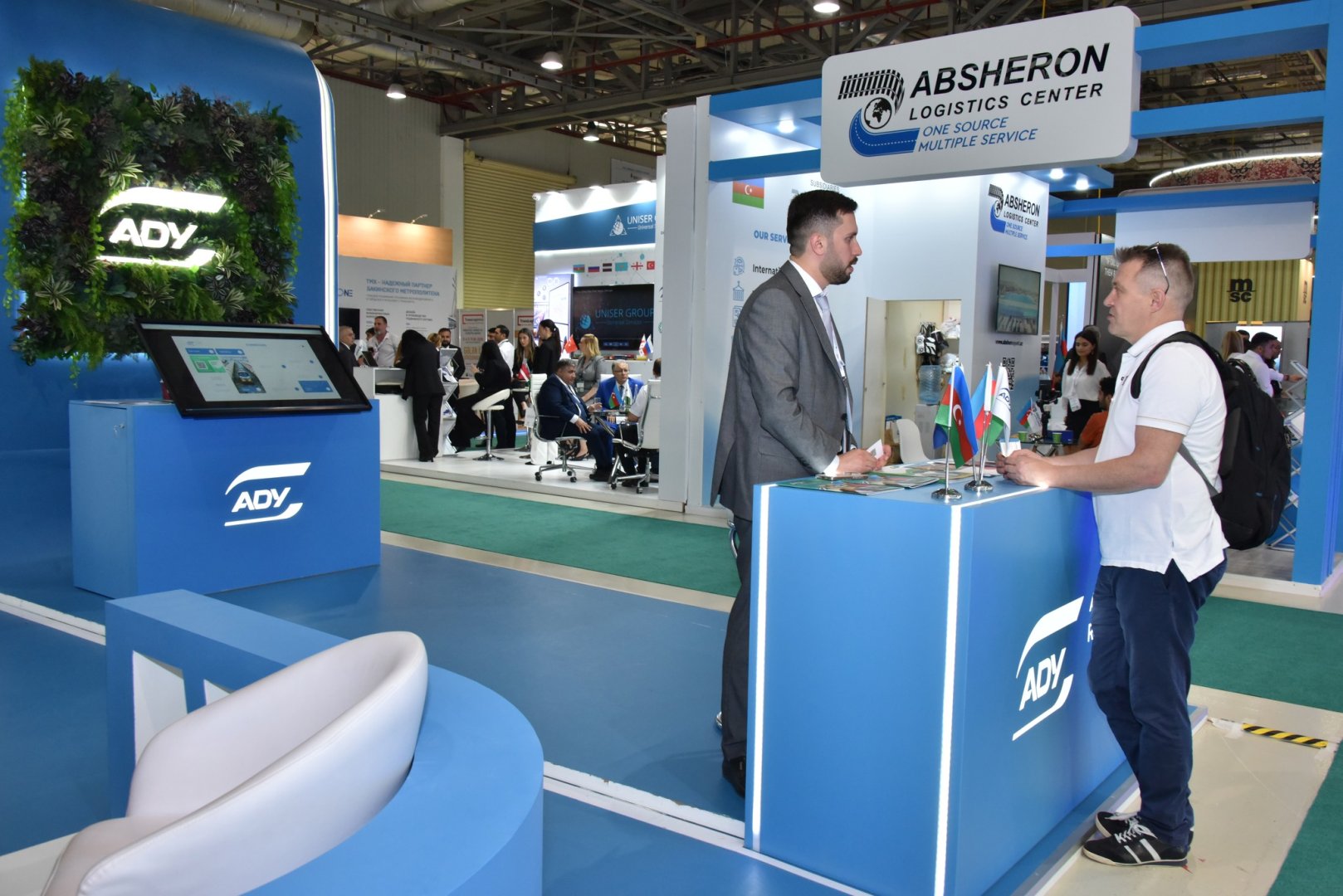 Azerbaijan showcases regional infrastructure projects at Caspian Transport Exhibition (PHOTO)