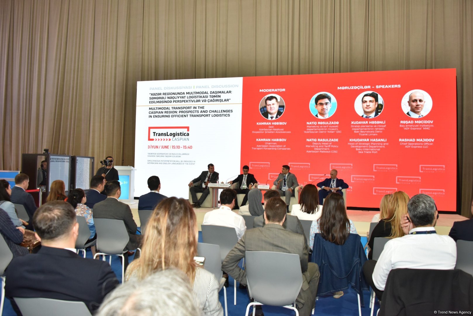 TransLogistica expo moots future of multimodal transport in Caspian region (PHOTO)