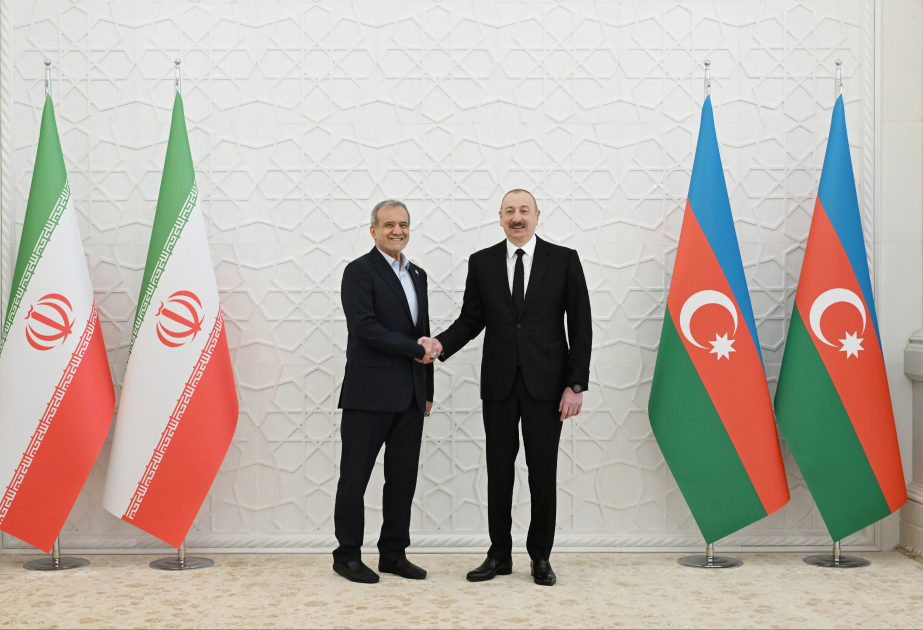 President Ilham Aliyev and President Masoud Pezeshkian hold phone talk