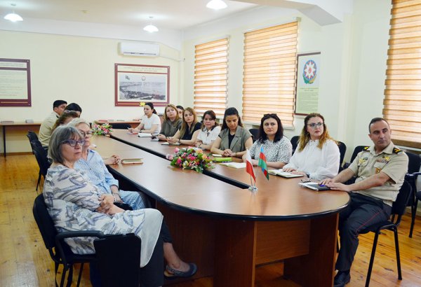 Polish delegation visits Military Institute in Azerbaijan's Baku (PHOTO)