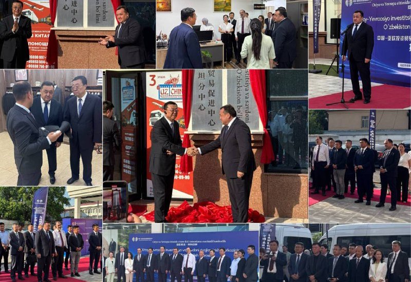 New China-Eurasia trade investment office opens doors in Uzbekistan