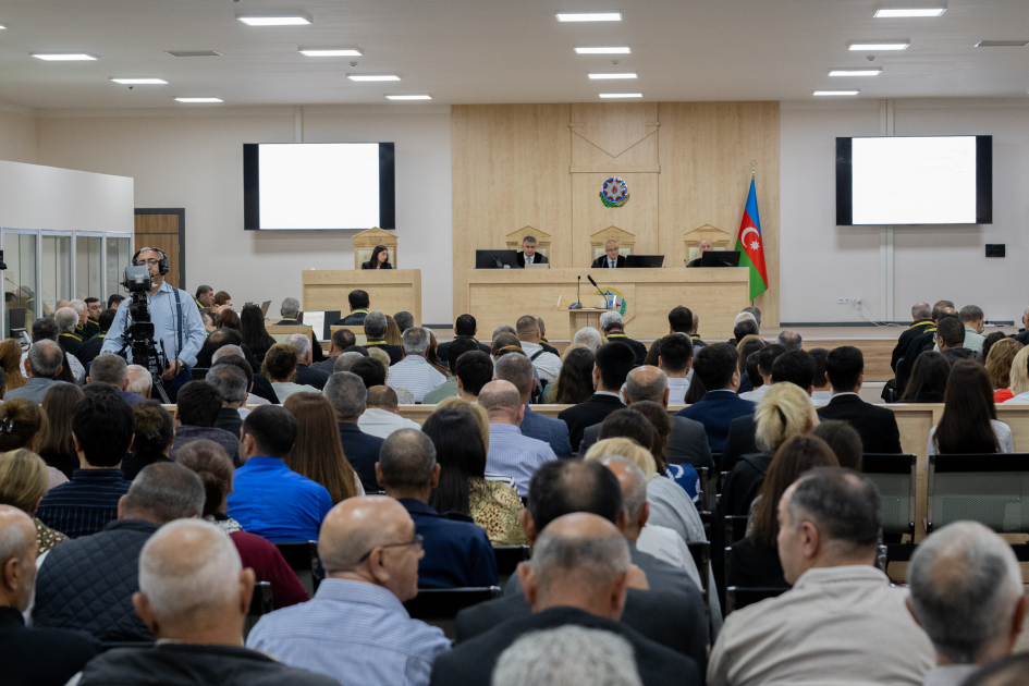 Trial of Armenian individuals accused of war crimes and crimes against humanity continues (PHOTO)