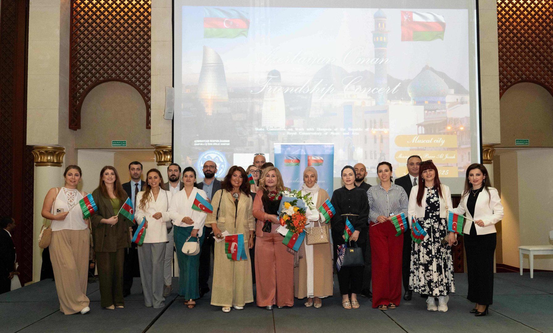 Muscat’s stage lights up with Azerbaijan-Oman friendship concert (PHOTO)