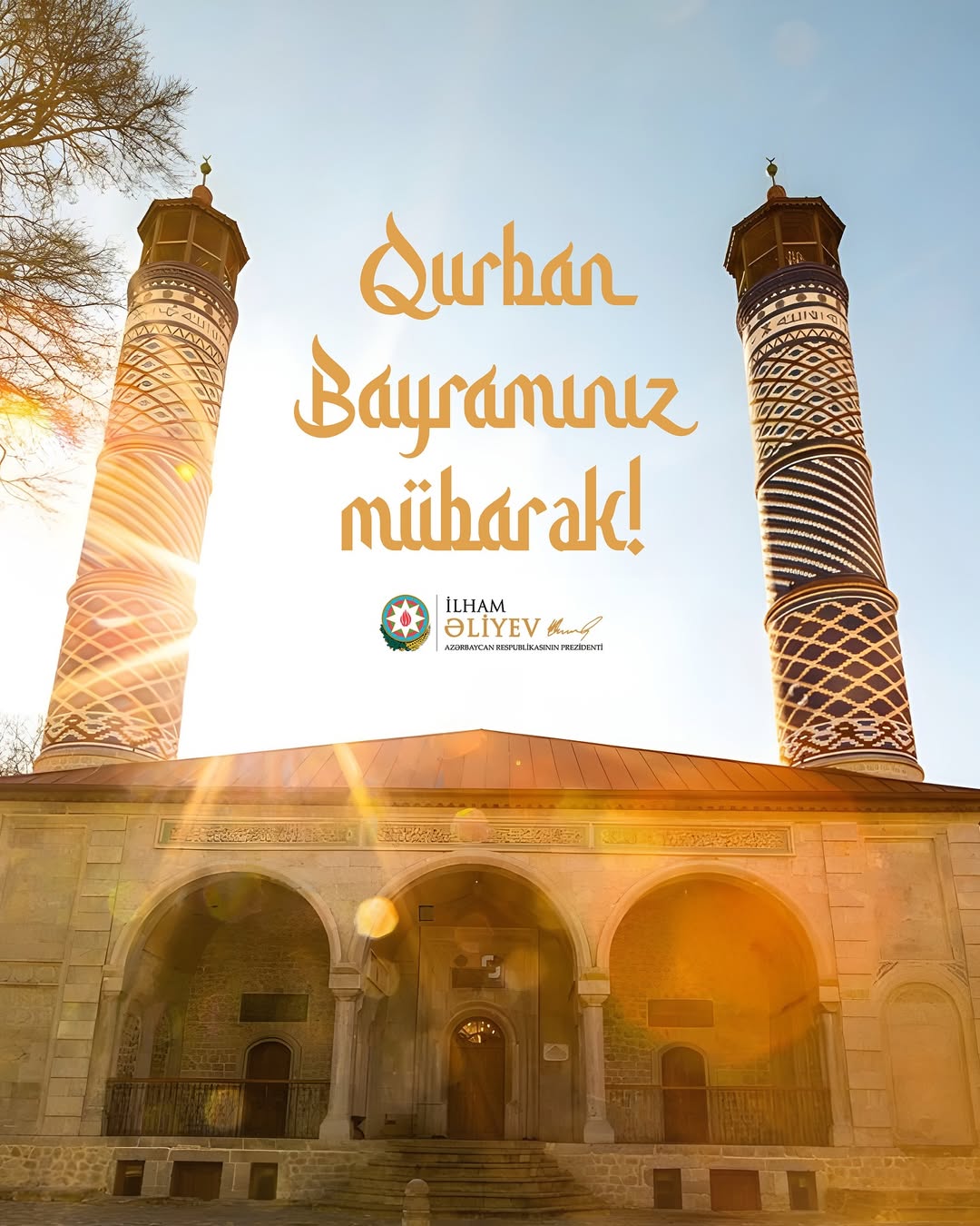 President Ilham Aliyev shares post on occasion of Eid al-Adha (PHOTO)