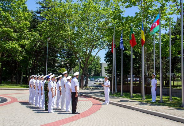 Azerbaijani flag is hoisted at NATO MARSEC COE (PHOTO)