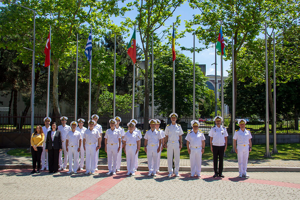 Azerbaijani flag is hoisted at NATO MARSEC COE (PHOTO)