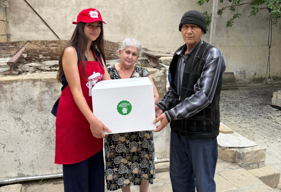 Delivery of Eid al-Adha food to families continues at the initiative of Heydar Aliyev Foundation VP Leyla Aliyeva (PHOTO)