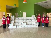 Sacrificial meat distributed to families under Heydar Aliyev Foundation VP Leyla Aliyeva’s initiative (PHOTO)