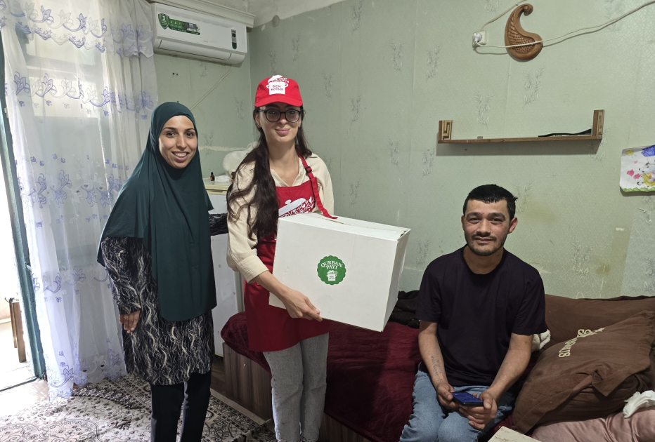Sacrificial meat distributed to families under Heydar Aliyev Foundation VP Leyla Aliyeva’s initiative (PHOTO)