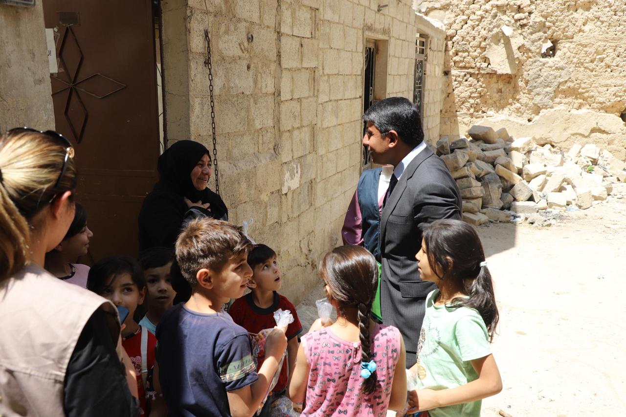 Azerbaijan holds charity event in Syria on occasion of Eid al-Adha (PHOTO)