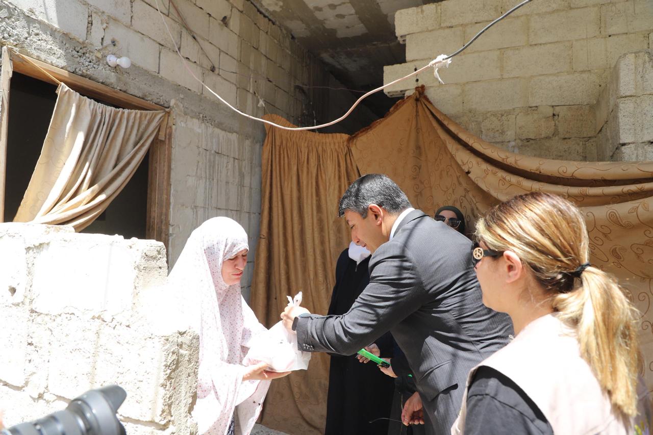 Azerbaijan holds charity event in Syria on occasion of Eid al-Adha (PHOTO)