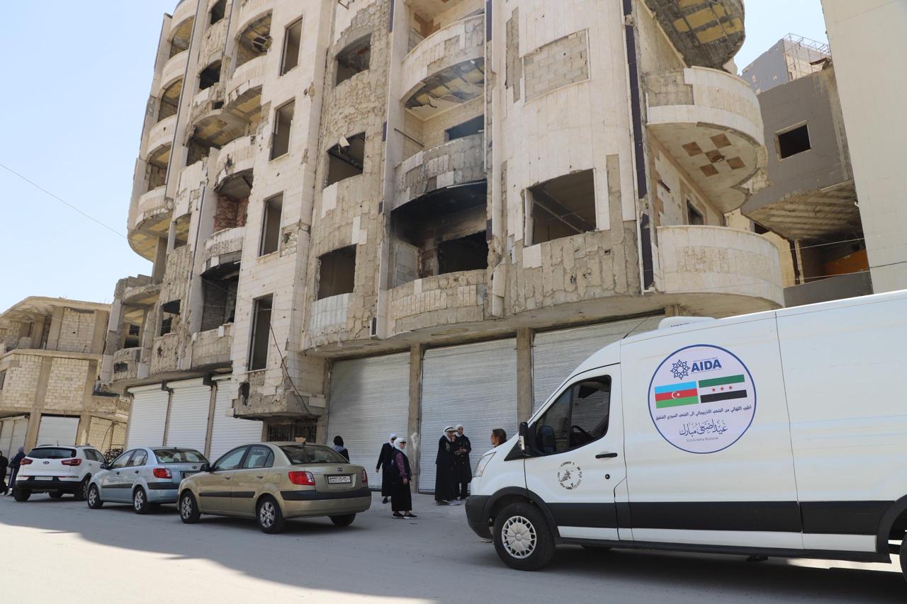 Azerbaijan holds charity event in Syria on occasion of Eid al-Adha (PHOTO)