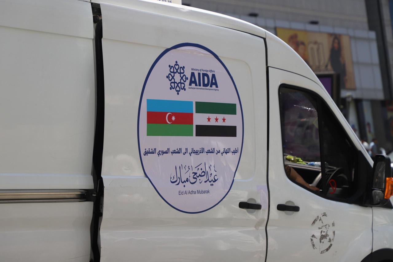 Azerbaijan holds charity event in Syria on occasion of Eid al-Adha (PHOTO)