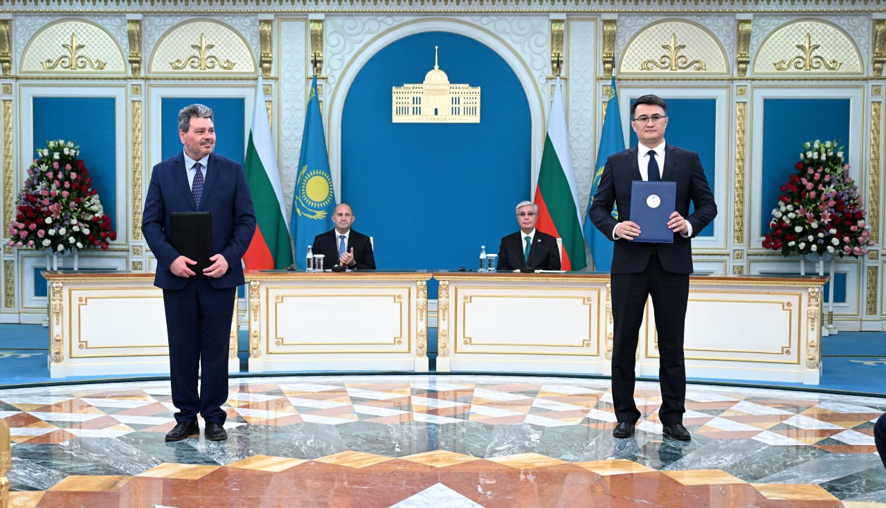 Kazakhstan and Bulgaria deepen strategic partnership through new agreements