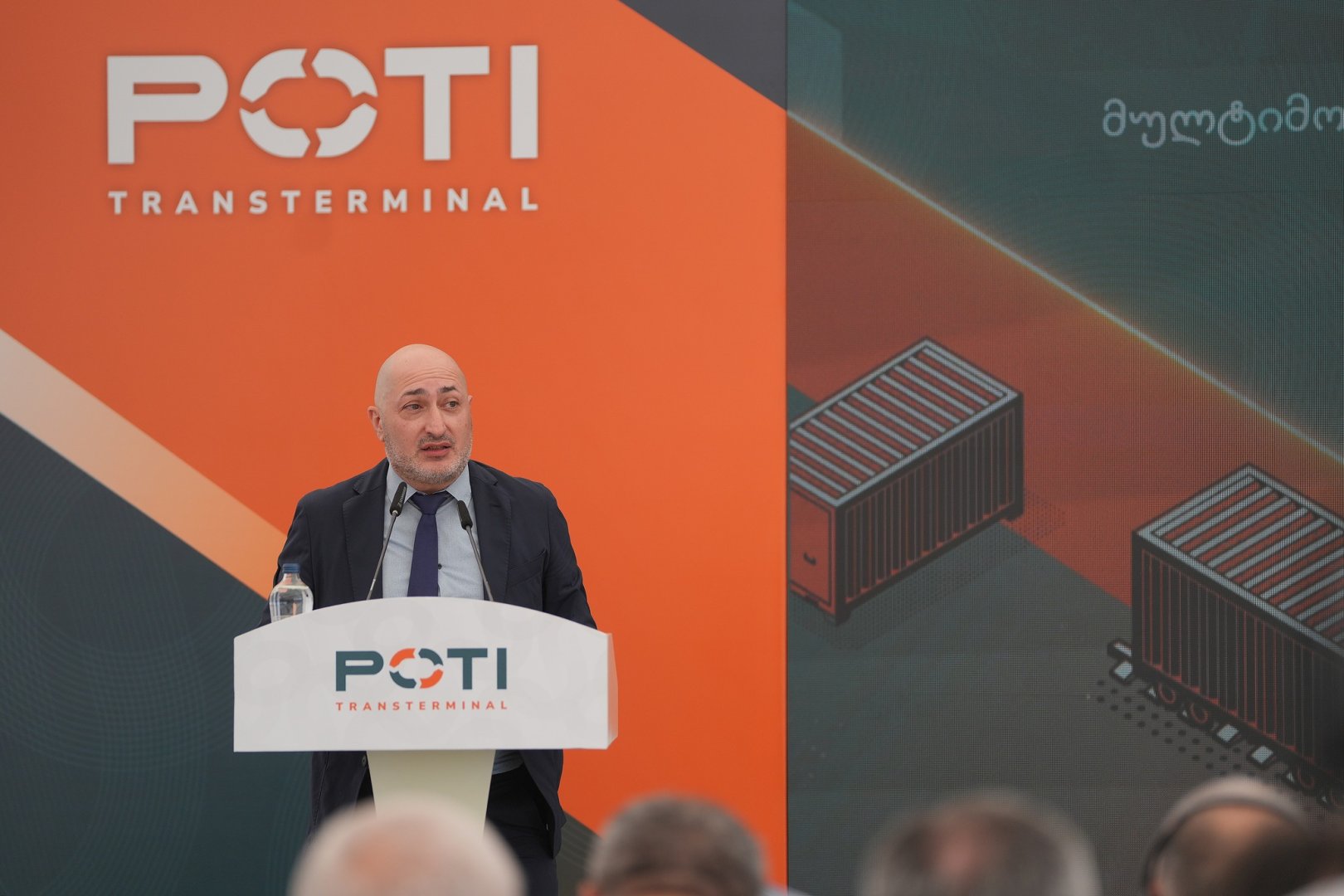 Georgia's Poti hosts official opening of container terminal of multimodal complex (PHOTO)