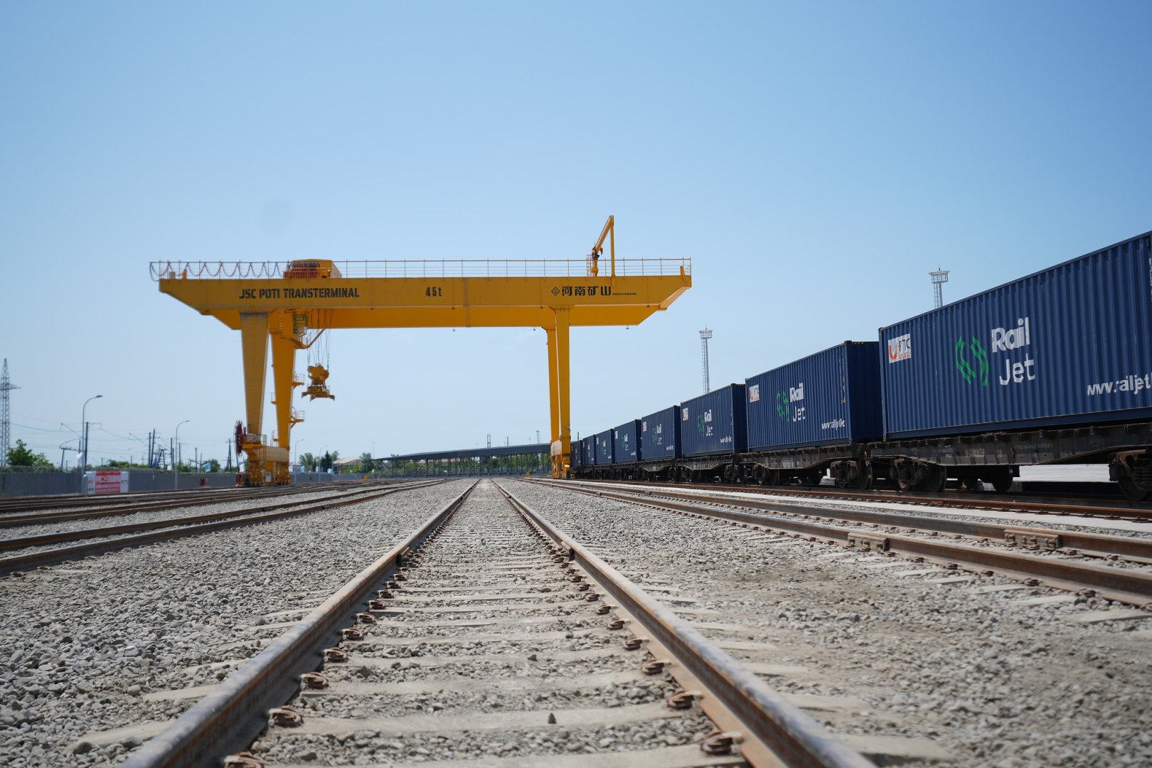 Georgia's Poti hosts official opening of container terminal of multimodal complex (PHOTO)