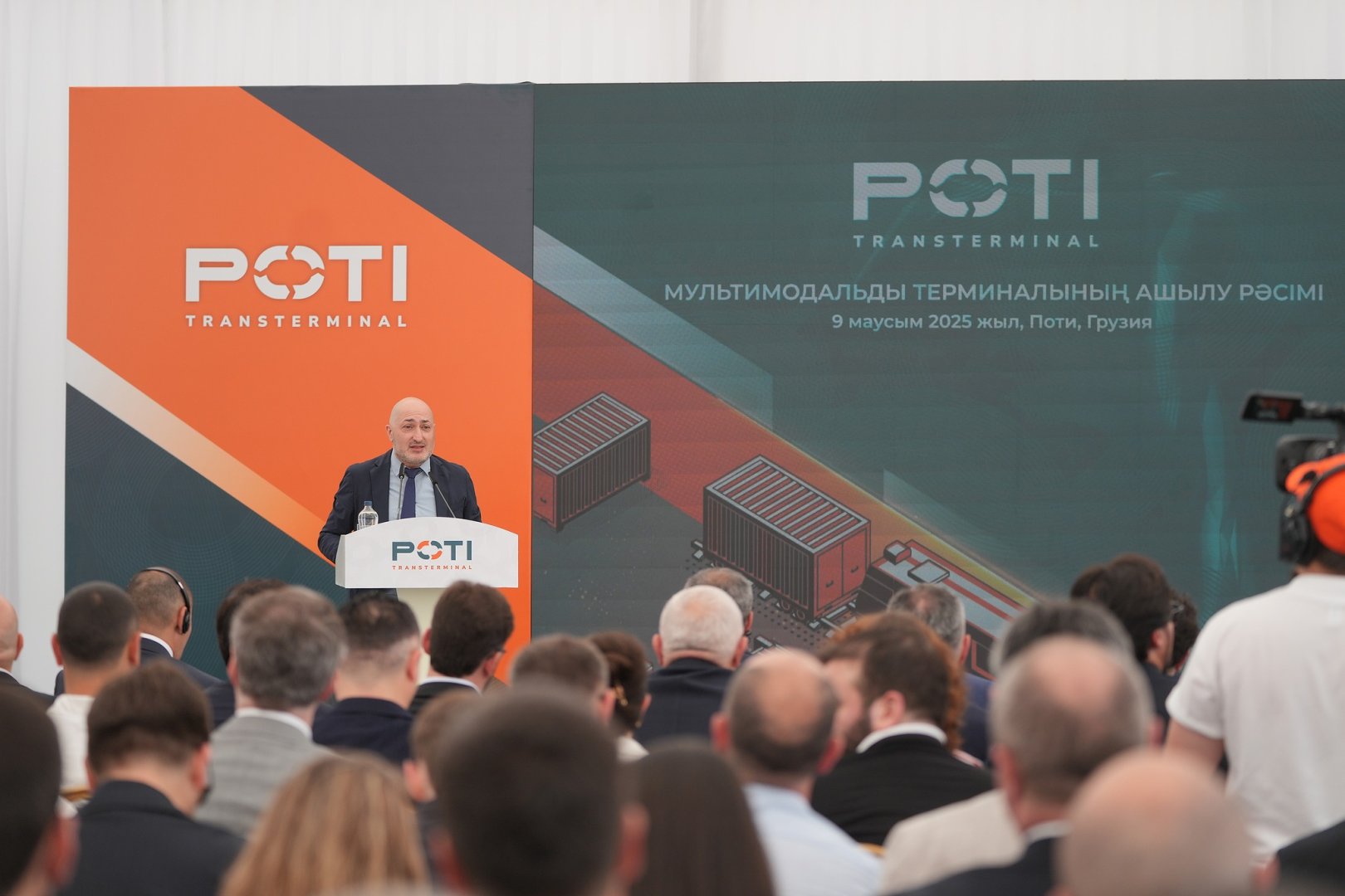 Georgia's Poti hosts official opening of container terminal of multimodal complex (PHOTO)
