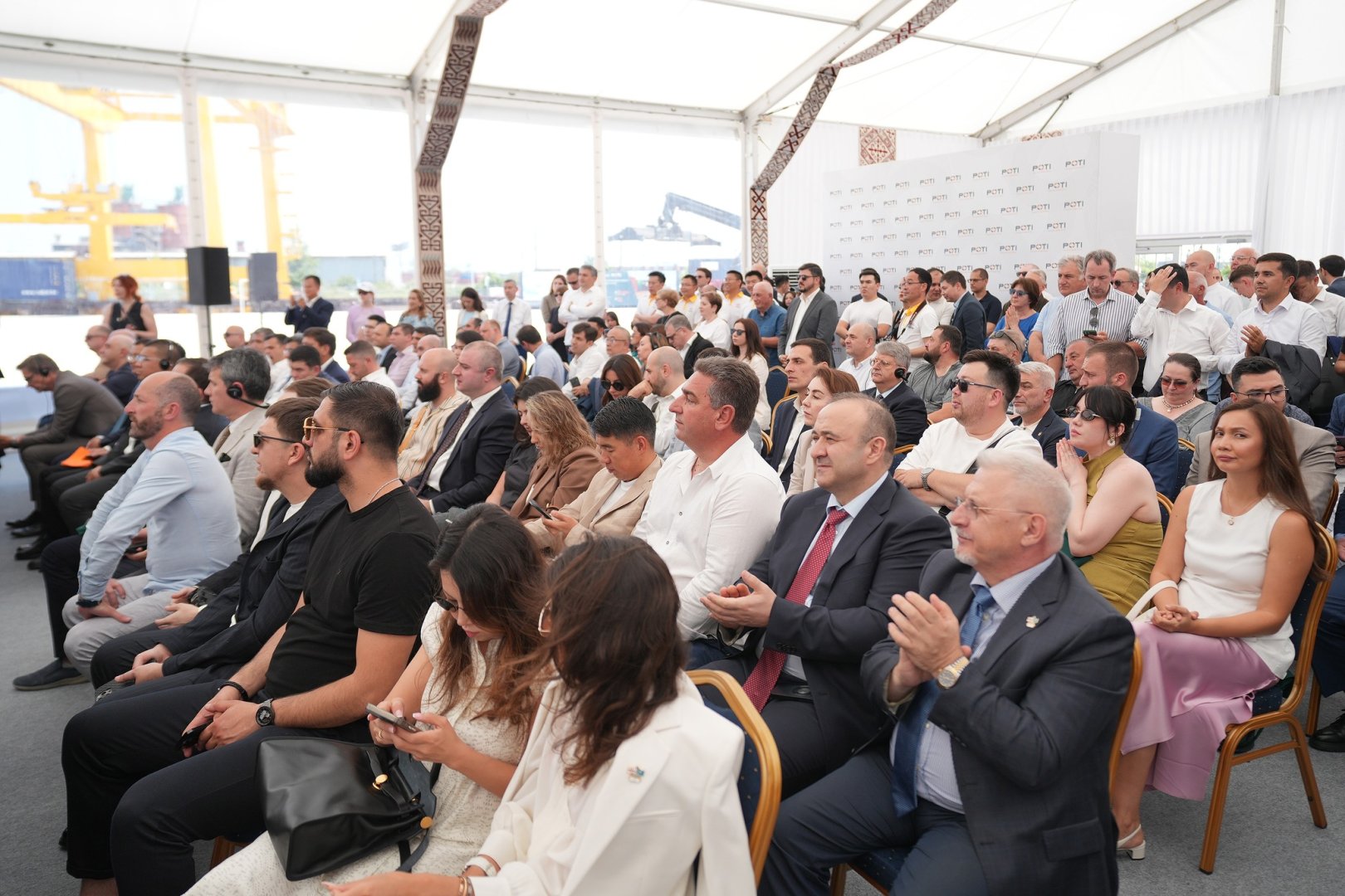 Georgia's Poti hosts official opening of container terminal of multimodal complex (PHOTO)