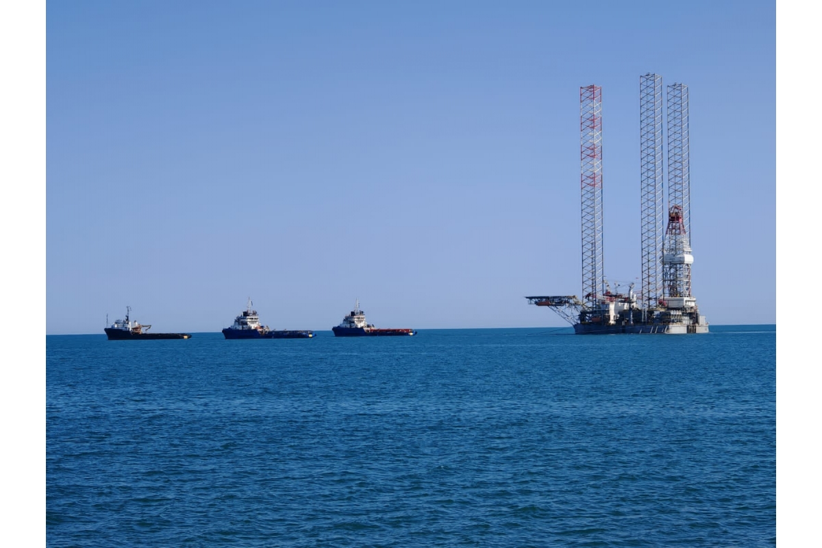 Azerbaijan successfully wraps up "Neptun" rig's towing operation