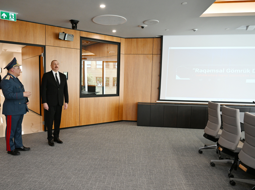 President Ilham Aliyev attends inauguration of new administrative building of State Customs Committee (PHOTO/ VIDEO)