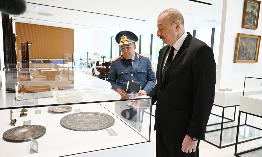 President Ilham Aliyev attends inauguration of new administrative building of State Customs Committee (PHOTO/ VIDEO)