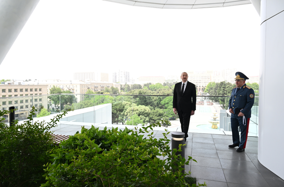 President Ilham Aliyev attends inauguration of new administrative building of State Customs Committee (PHOTO/ VIDEO)