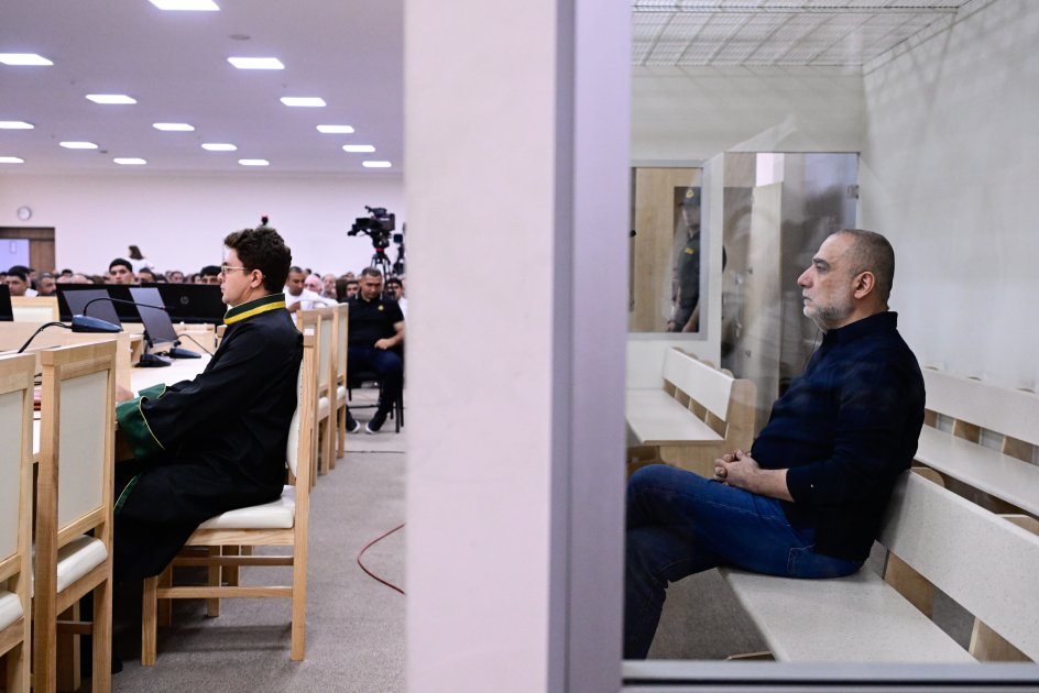 Azerbaijan's Baku court continues trial on Ruben Vardanyan's criminal case (PHOTO)