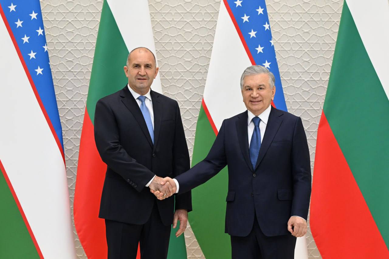 Presidents of Uzbekistan, Bulgaria agree on steps to boost trade and investment