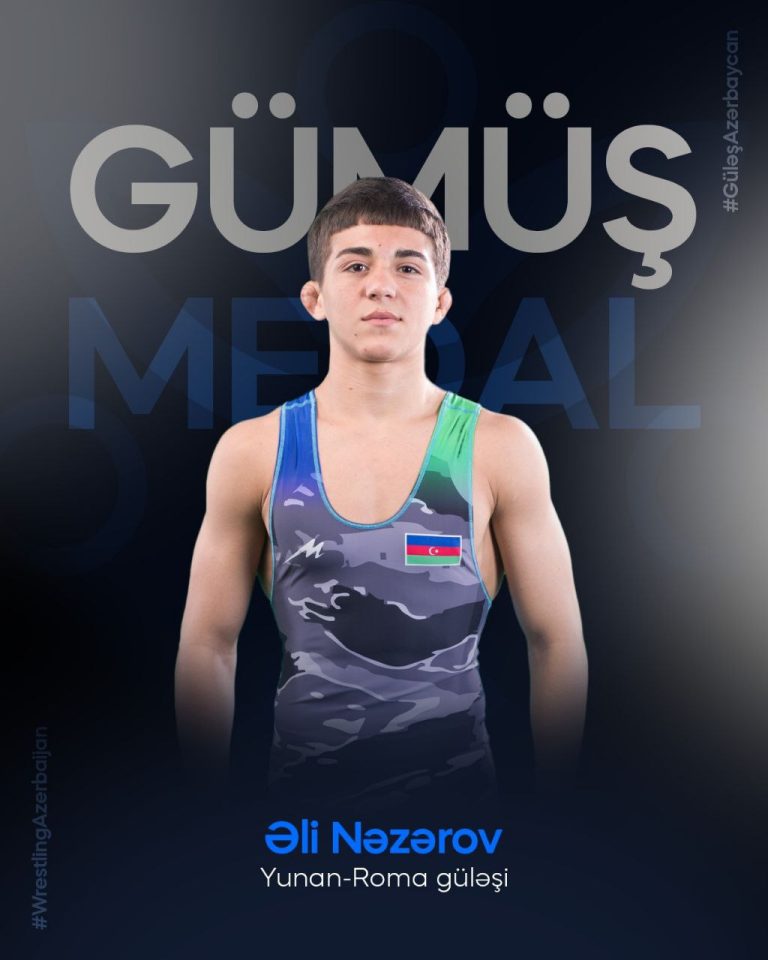 Azerbaijani wrestlers finish European Championship with five medals (PHOTO)