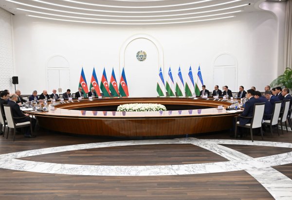 Tashkent hosts key meeting between Azerbaijani and Uzbek PMs (PHOTO)