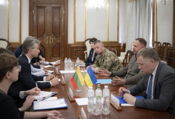 Lithuanian FM making rounds in Ukraine for high-level defense talks
