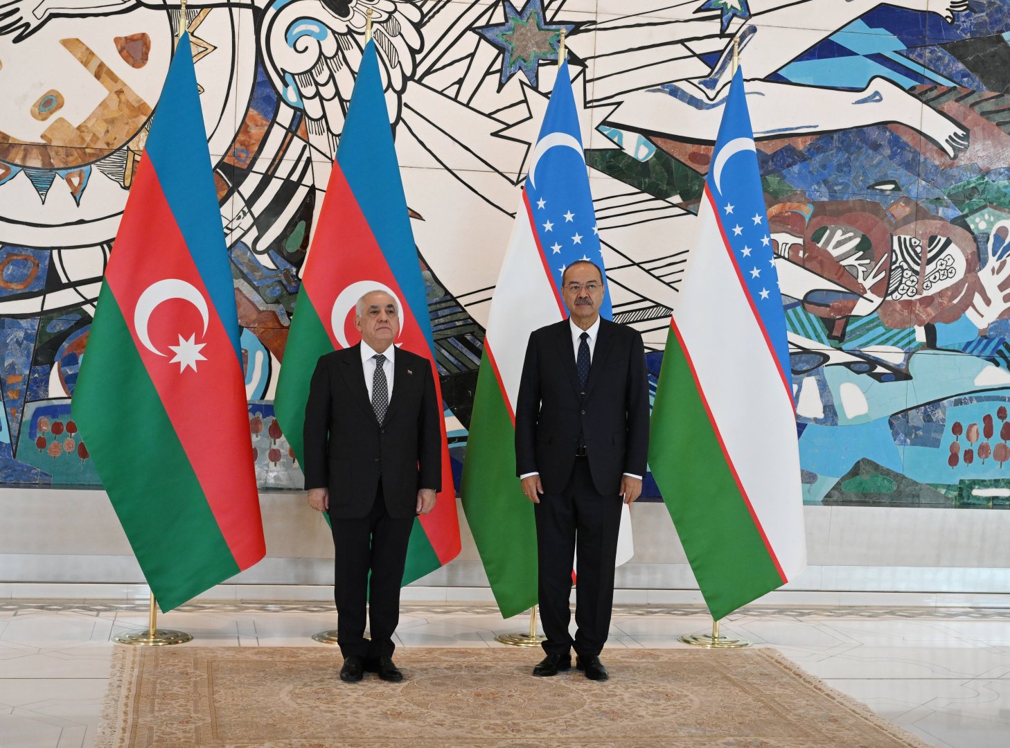 Tashkent hosts key meeting between Azerbaijani and Uzbek PMs (PHOTO)