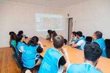 Initiated by VP of Heydar Aliyev Foundation, Leyla Aliyeva, training phase of “Young beekeeper” project concludes in Khizi district (PHOTO)