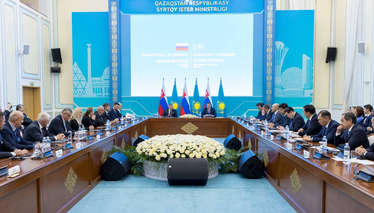 Kazakhstan, Slovakia target joint ventures and trade growth