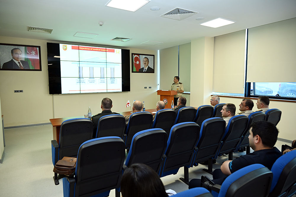 Azerbaijan, Georgia explore joint initiatives in military medical field (PHOTO)