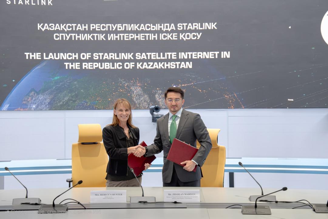 Starlink to expand services in Kazakhstan under new agreement