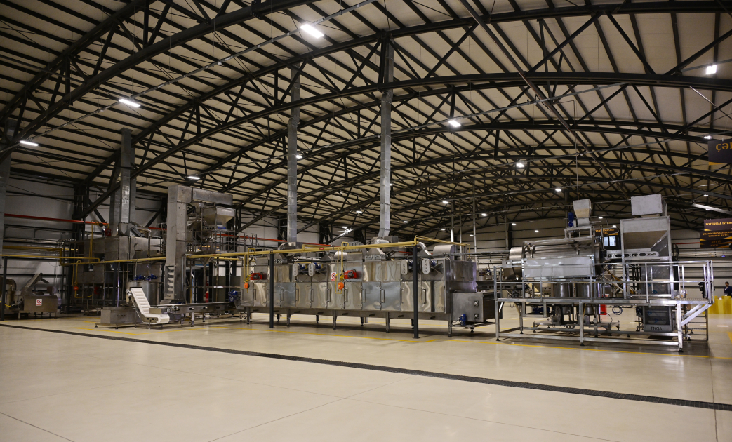 President Ilham Aliyev attends opening of snack production plant in Baku  (PHOTO)