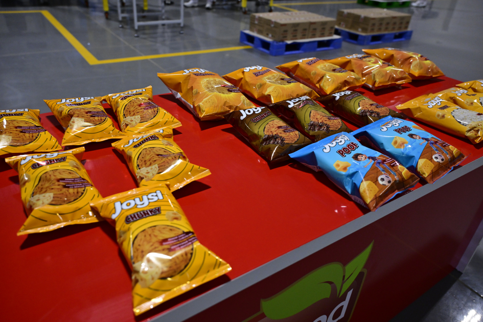 President Ilham Aliyev attends opening of snack production plant in Baku  (PHOTO)