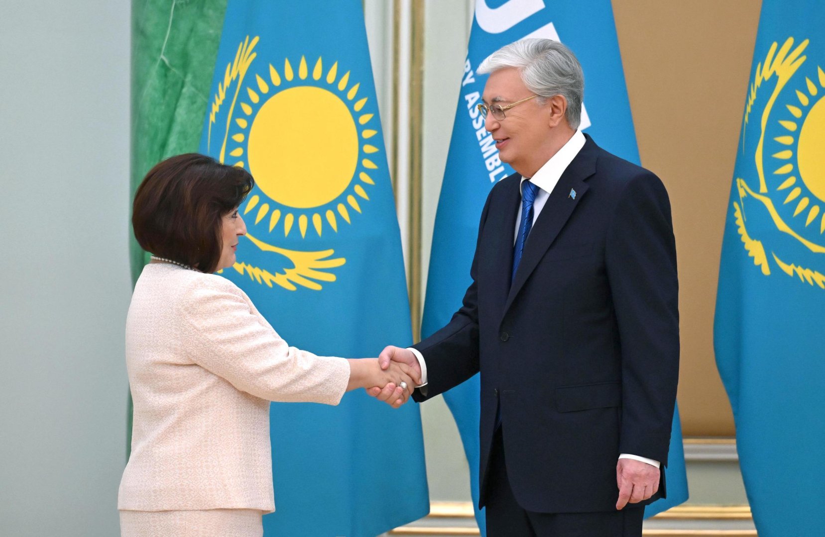 President of Kazakhstan meets with parliamentary speakers of TURKPA member states (PHOTO)