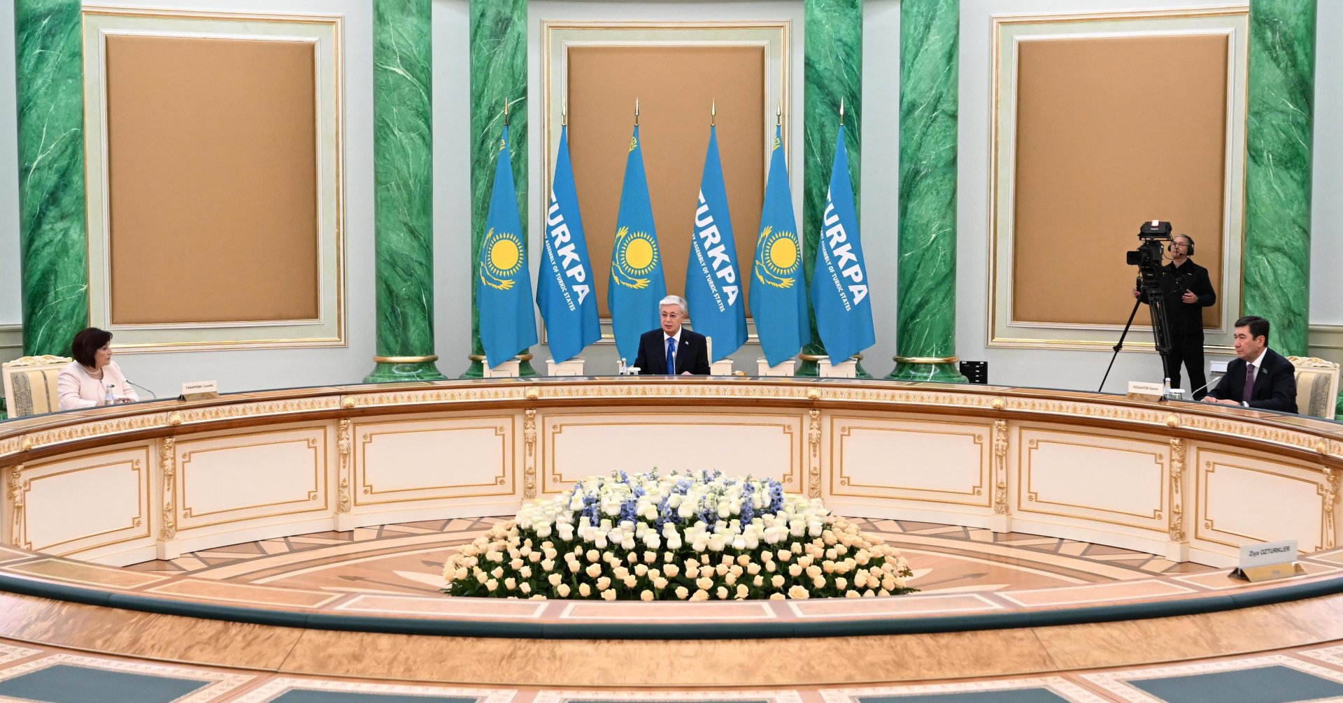 President of Kazakhstan meets with parliamentary speakers of TURKPA member states (PHOTO)