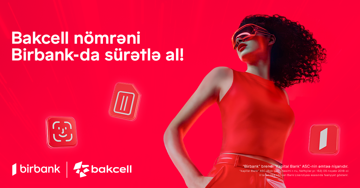 Join Birbank’s “Birinci” tariff and get bonuses!