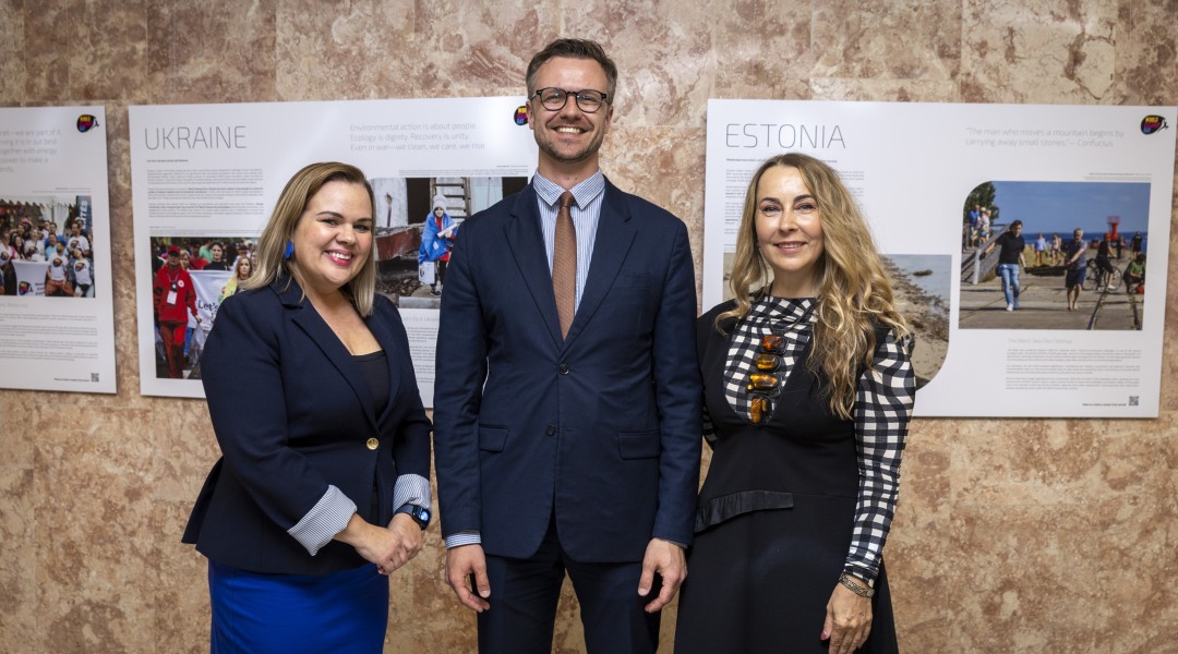 Estonia's Tallinn unveils striking environmental photo exhibition