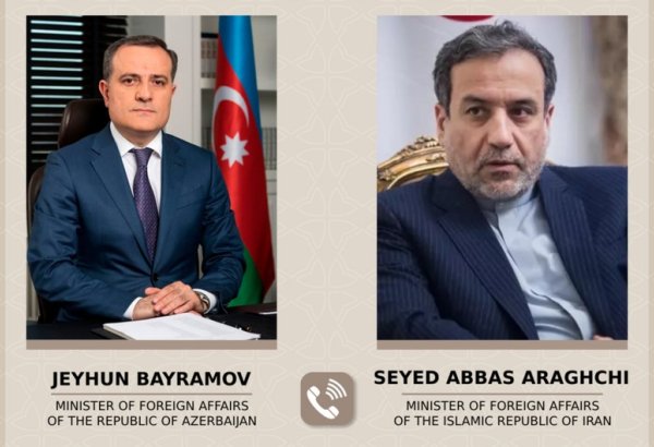 Azerbaijani, Iranian FMs discuss situation following Israel's operation against Iran