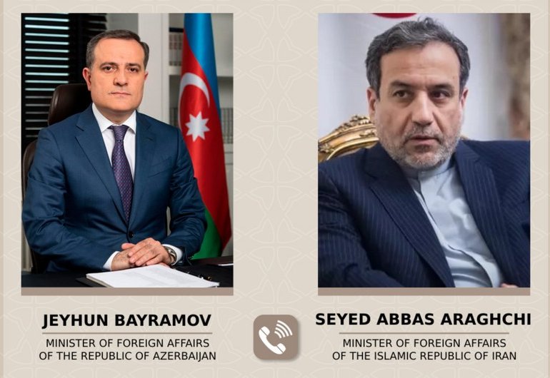 Azerbaijani, Iranian FMs discuss situation following Israel's operation against Iran