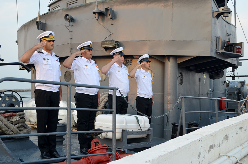 Azerbaijan Naval Forces' ships depart for "Khazri-2025" joint tactical exercise (PHOTO)