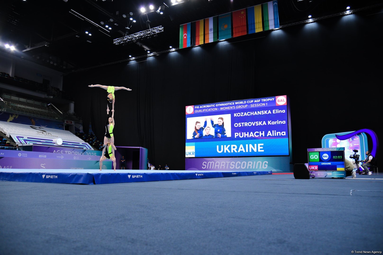 Acrobatic Gymnastics World Cup kicks off in Azerbaijan's Baku (PHOTO)