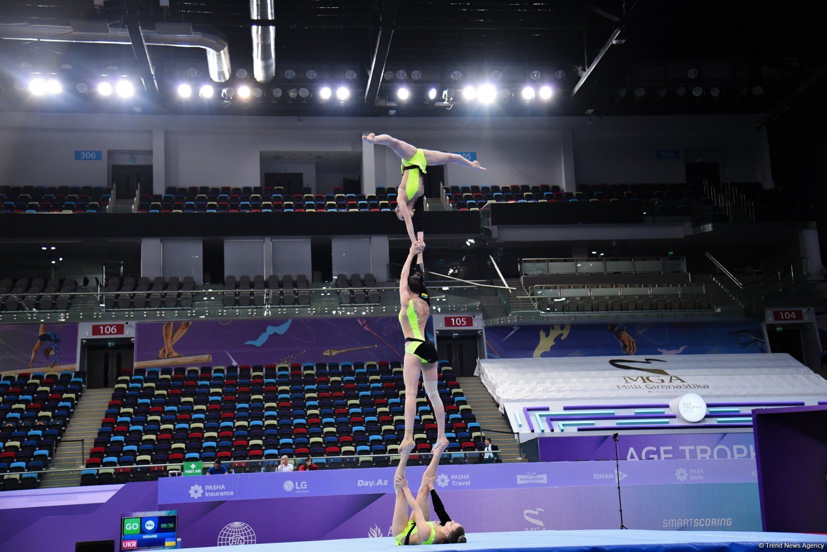 Acrobatic Gymnastics World Cup kicks off in Azerbaijan's Baku (PHOTO)