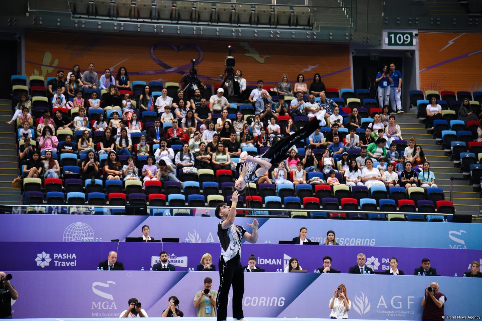 Acrobatic Gymnastics World Cup kicks off in Azerbaijan's Baku (PHOTO)