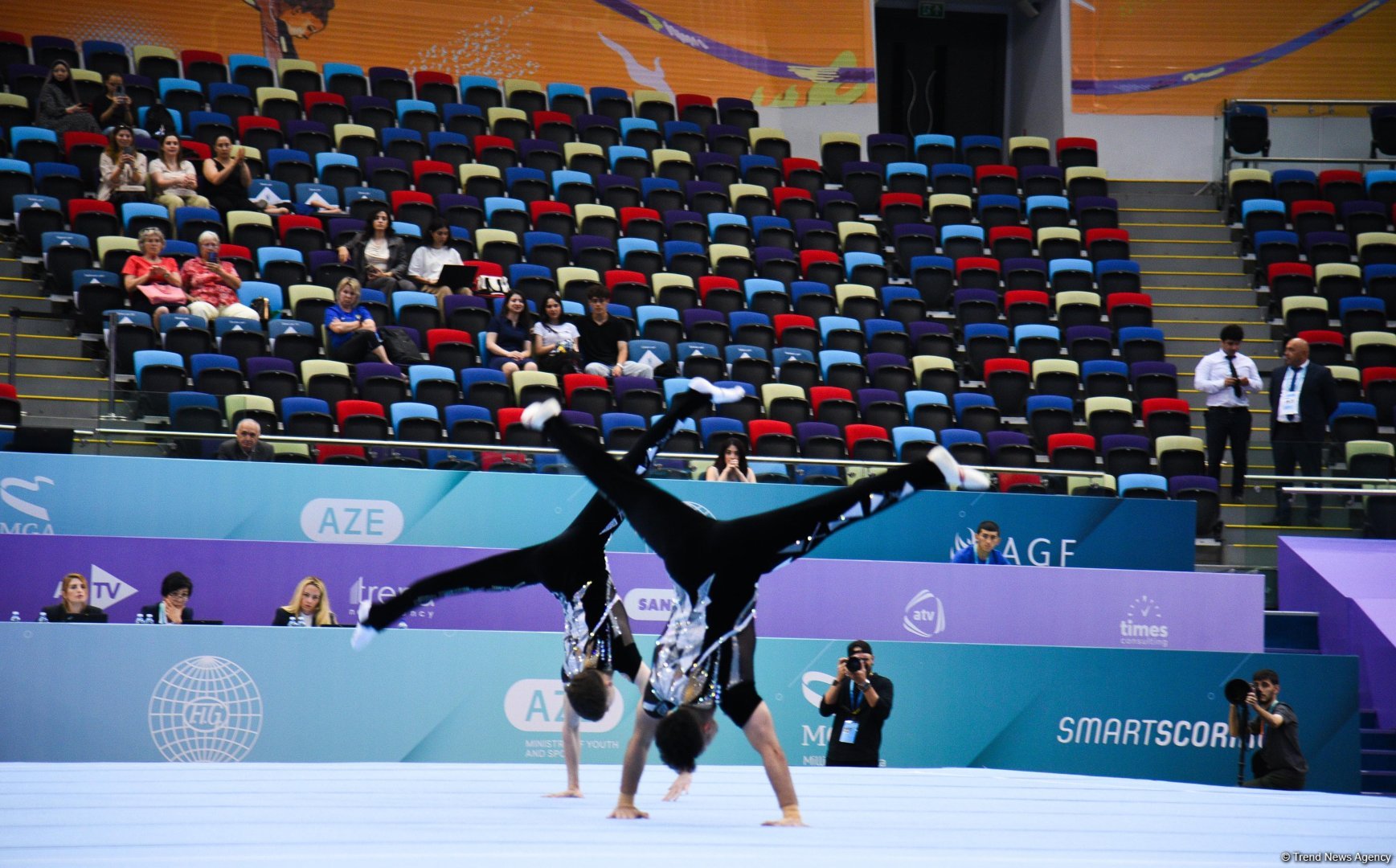 Acrobatic Gymnastics World Cup kicks off in Azerbaijan's Baku (PHOTO)
