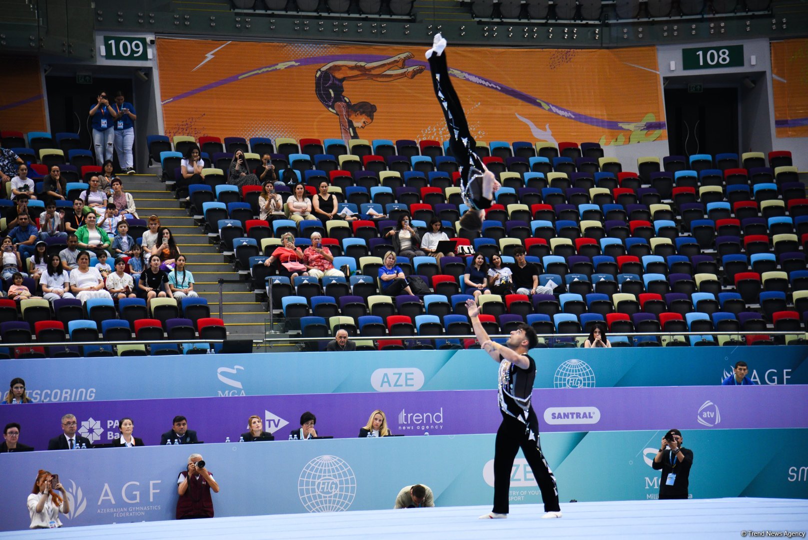 Acrobatic Gymnastics World Cup kicks off in Azerbaijan's Baku (PHOTO)